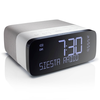 Pure Siesta Rise clock radio Polar (hvid)