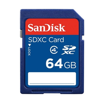 SanDisk SDHC 64 GB kort