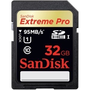 Sandisk SDHC Extreme PRO 32 GB 95 MB