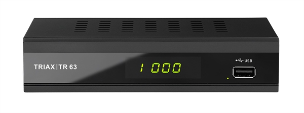 Triax TR-63 DVB-T2 set top box