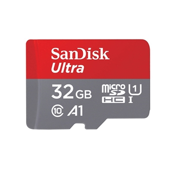 Sandisk Micri SDHC 32 GB kort med adaptor