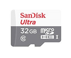 Sandisk MicroSDHC 32 GB Ultra kort
