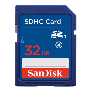 SanDisk SDHC kort 32 GB