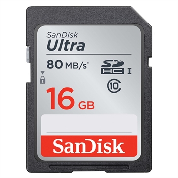 Sandisk SDHC Ultra 16 GB